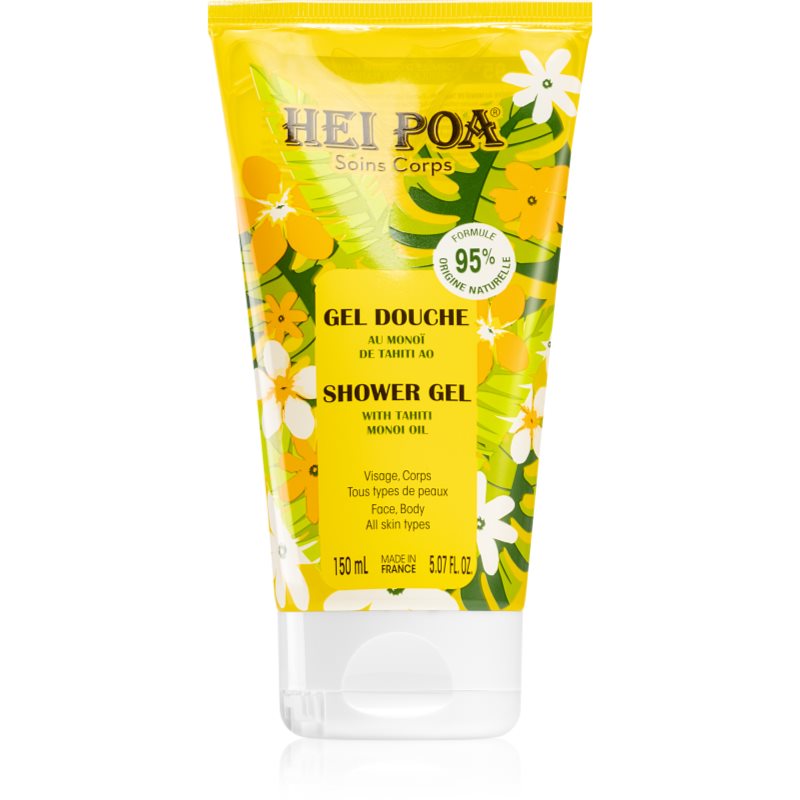 Hei Poa Tahiti Monoi Oil pečující sprchový gel na obličej a tělo 150 ml - parfo.cz