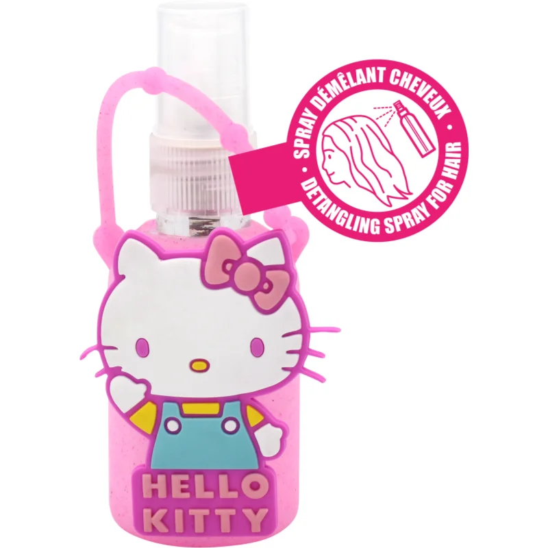 Hello Kitty Detangling Hair Spray sprej pro snadné rozčesání vlasů pro děti 50 ks - parfo.cz