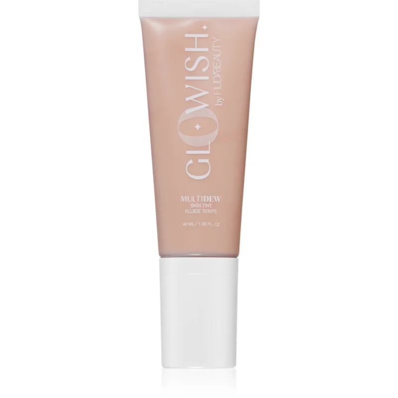 Huda Beauty MultiDew Skin Tint rozjasňující tónovací krém s hydratačním účinkem odstín Medium Tan 40 ml - parfo.cz