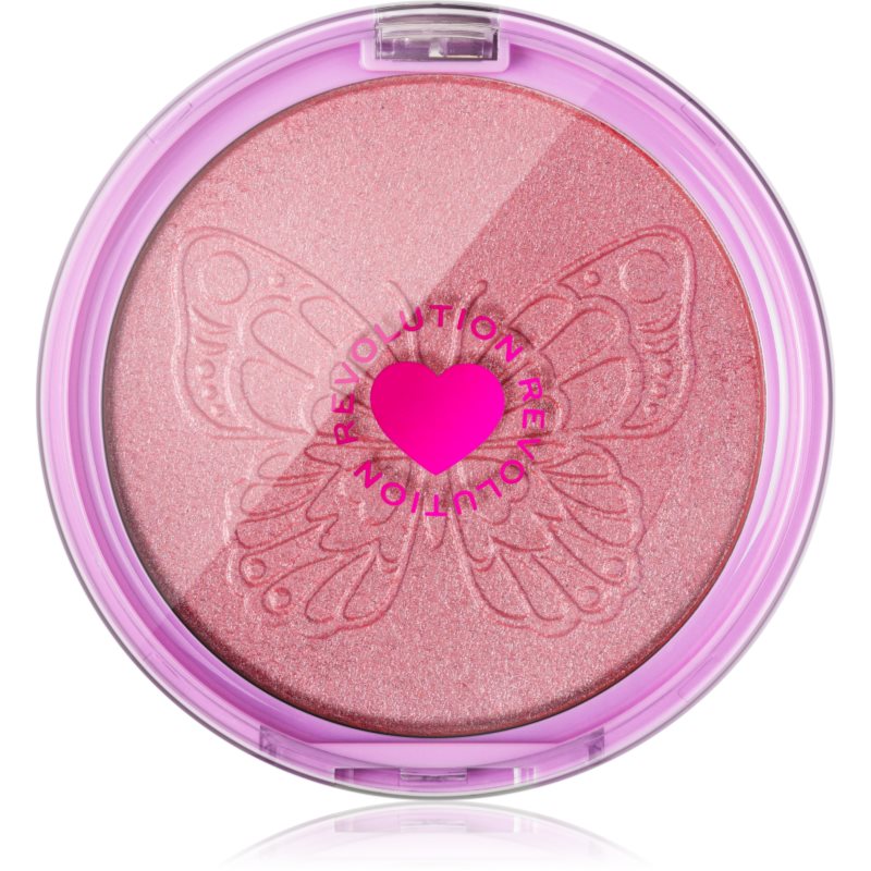 I Heart Revolution Butterfly kompaktní pudrový rozjasňovač odstín Butterfly Radiance 10 g - parfo.cz