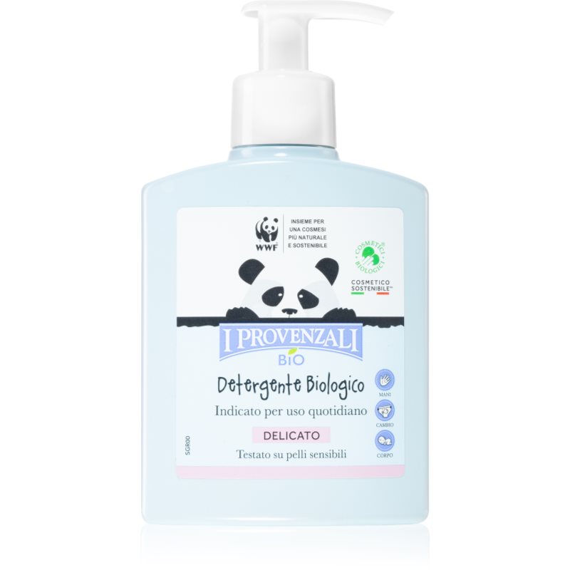 I Provenzali BIO Baby Antibacterial Soap antibakteriální tekuté mýdlo pro děti 200 ml - parfo.cz