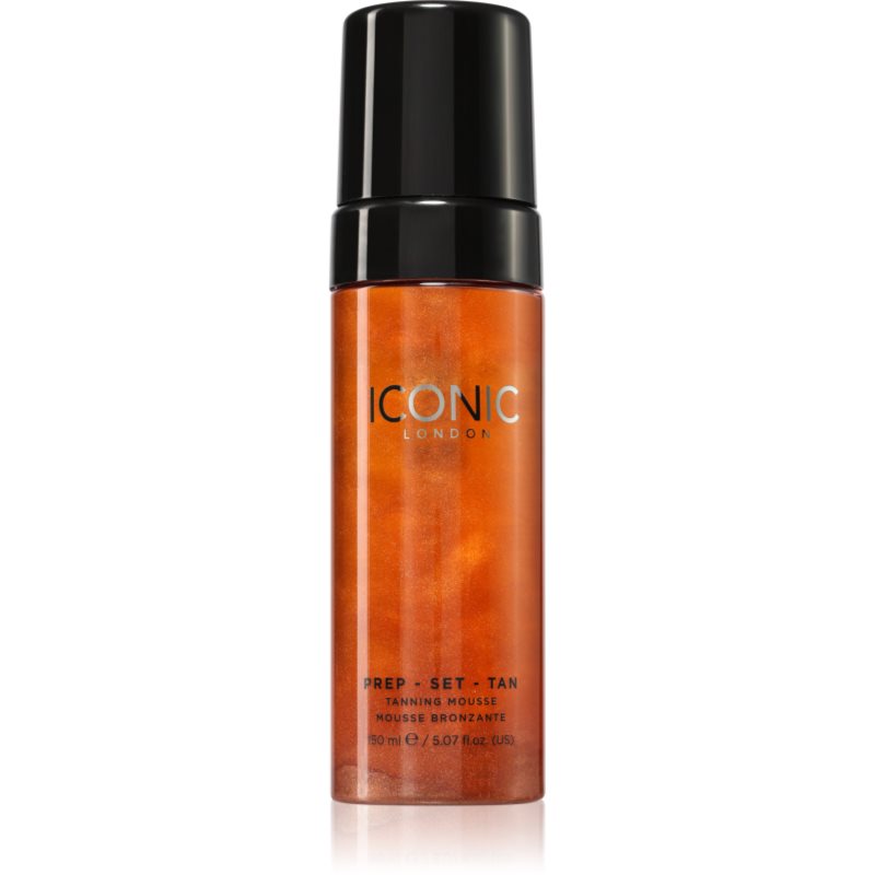 ICONIC London Prep Set Tan Mousse samoopalovací pěna odstín Glow 150 ml - parfo.cz
