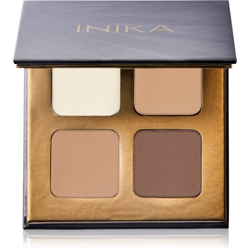 INIKA Organic Brow Palette paletka na obočí 8 g - parfo.cz
