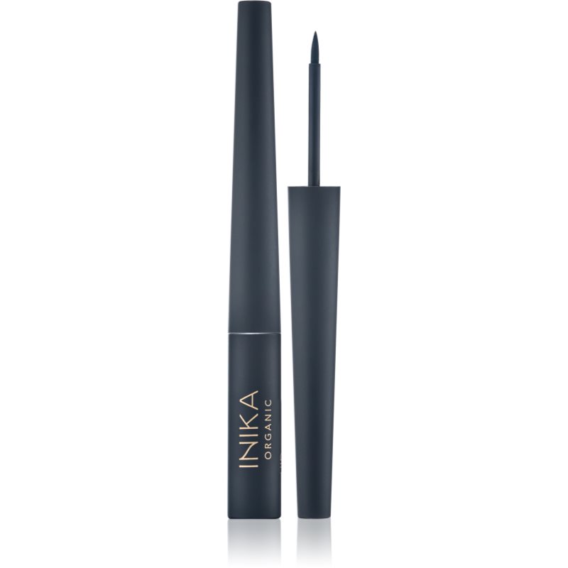 INIKA Organic Liquid Eyeliner tekuté oční linky odstín Black 3