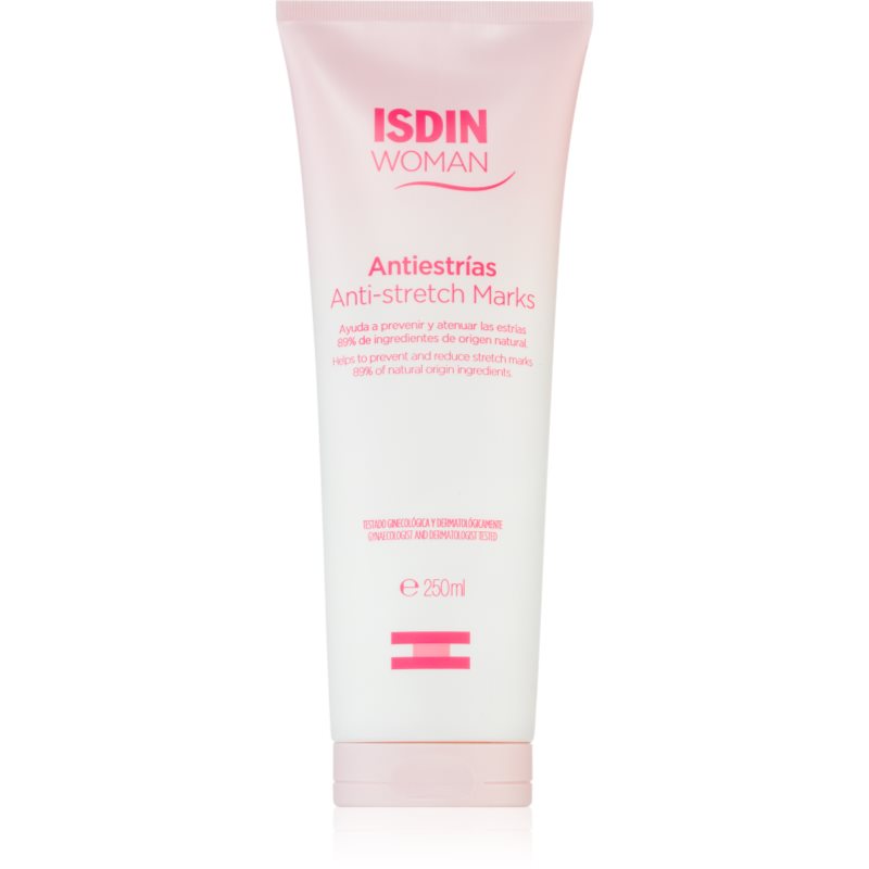 ISDIN Woman Antiestrias péče proti celulitidě a striím pro hydrataci a vypnutí pokožky 250 ml - parfo.cz