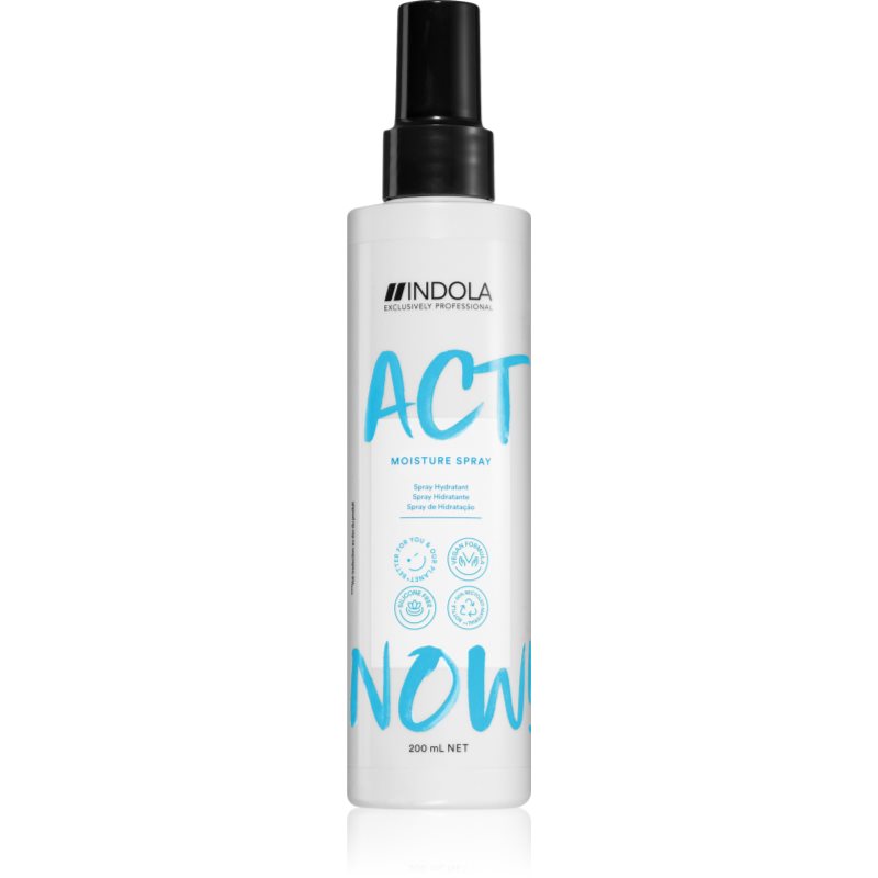 Indola Act Now! Moisture hydratační sprej na vlasy 200 ml - parfo.cz