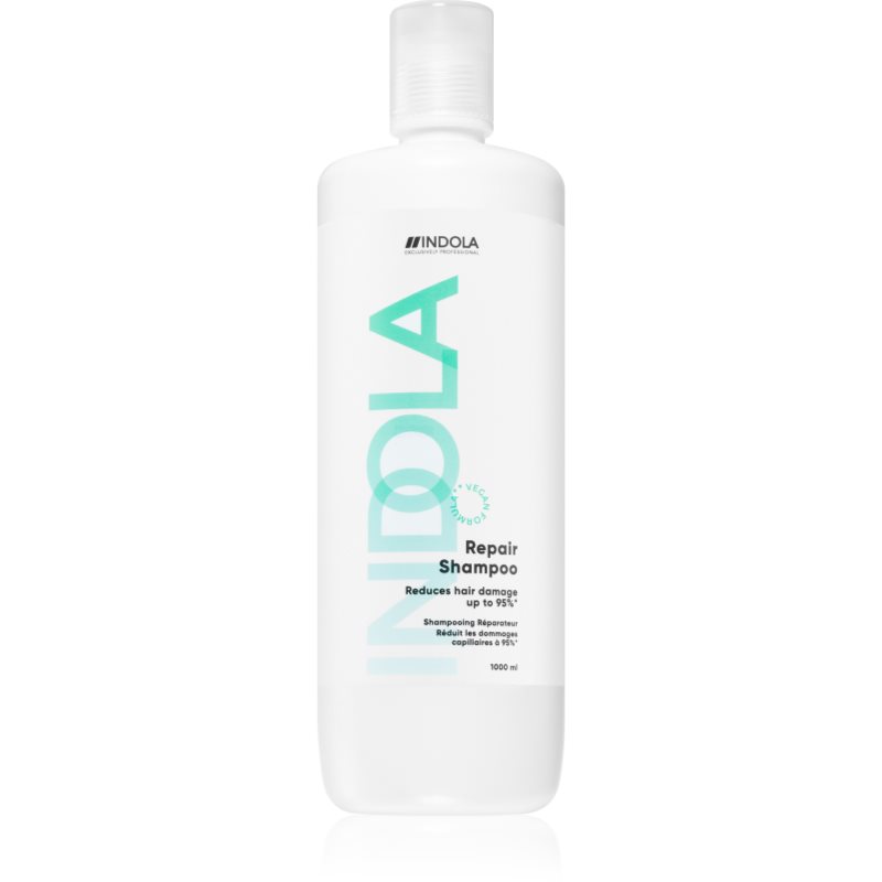 Indola Repair Shampoo vyživující šampon pro poškozené a křehké vlasy 1000 ml - parfo.cz