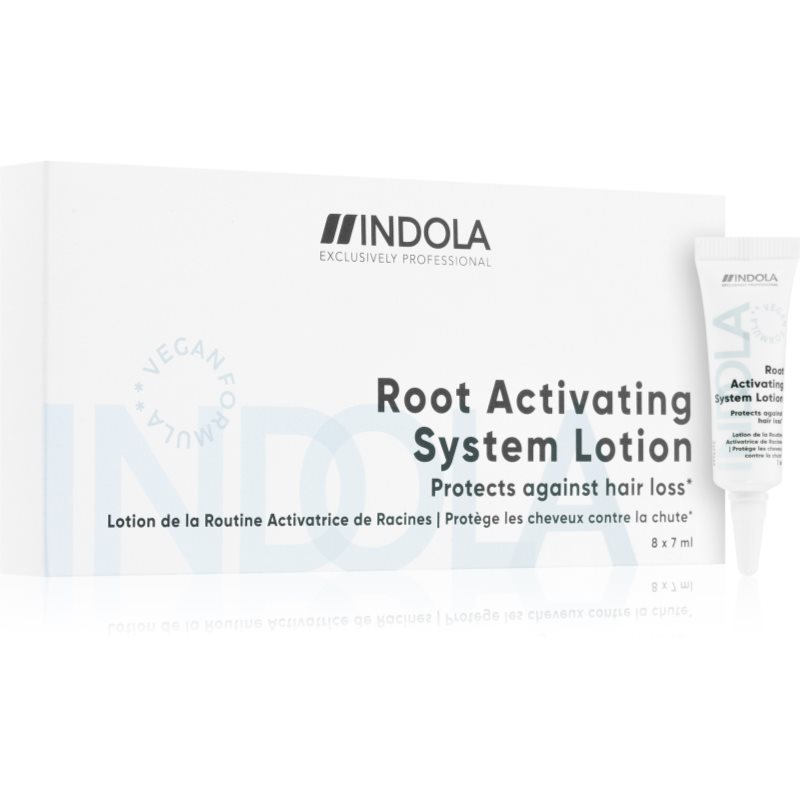 Indola Root Activating System Lotion vlasové sérum proti vypadávání vlasů 7 ml - parfo.cz