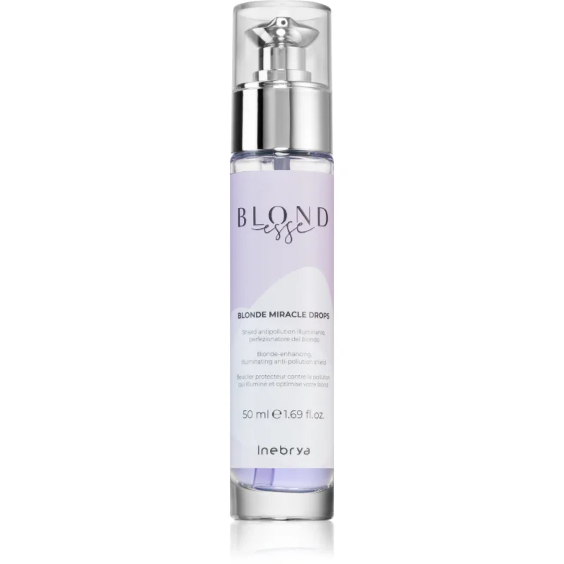 Inebrya BLONDesse Miracle Drops rozjasňující olej pro blond vlasy 50 ml - parfo.cz