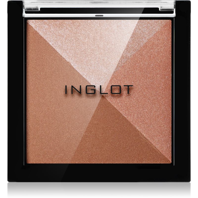 Inglot Multicolour System Highlighting & Bronzing Powder rozjasňující a bronzující paletka odstín 11 8