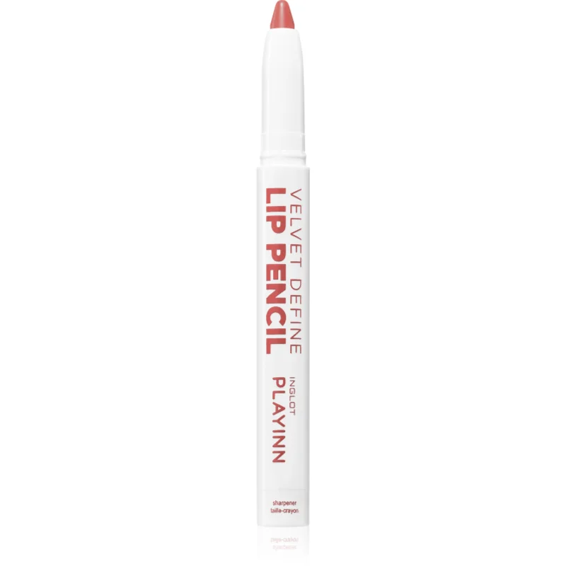 Inglot PlayInn Velvet Define Lip Pencil intenzivní tužka na rty odstín BLUSHING ESPRESSO 64 1