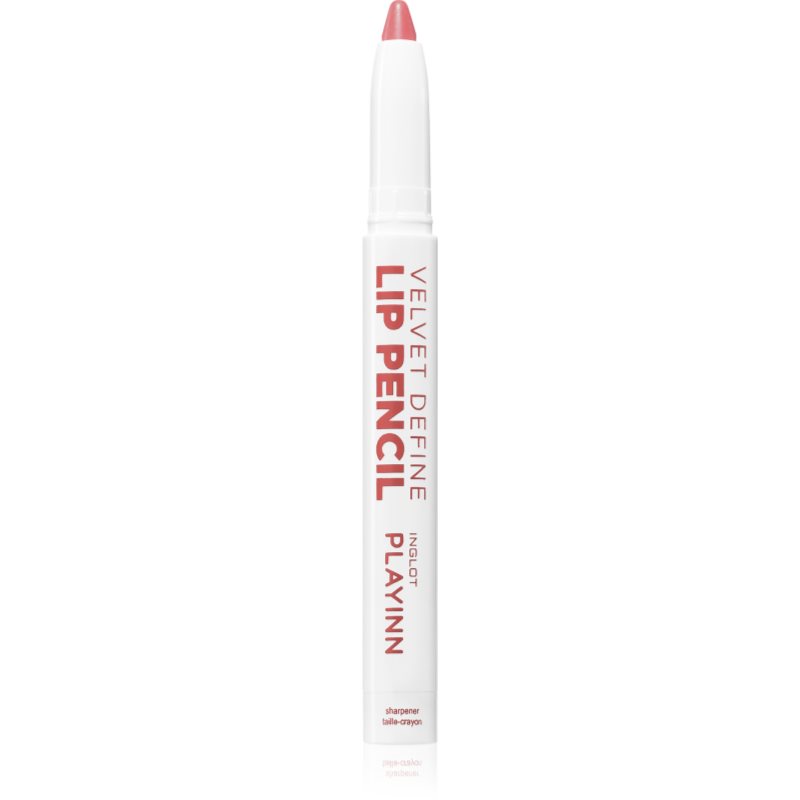 Inglot PlayInn Velvet Define Lip Pencil intenzivní tužka na rty odstín MELLOWED MAGENTA 65 1