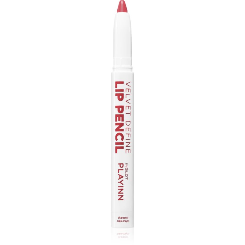 Inglot PlayInn Velvet Define Lip Pencil intenzivní tužka na rty odstín MUTED BERRY 66 1