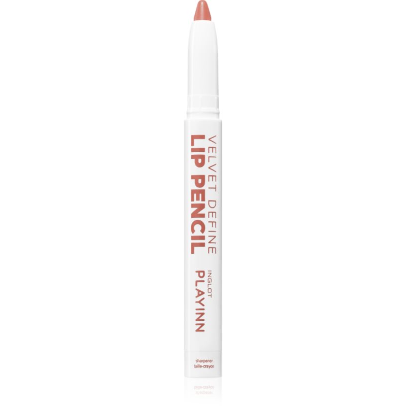 Inglot PlayInn Velvet Define Lip Pencil intenzivní tužka na rty odstín ROSE CHOCOLATE 63 1