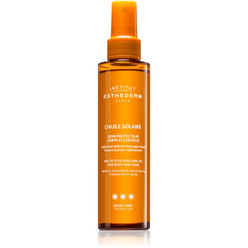 Institut Esthederm Adaptasun Sun Care Oil Extreme Sun opalovací olej na tělo a vlasy s vysokou UV ochranou 150 ml - parfo.cz