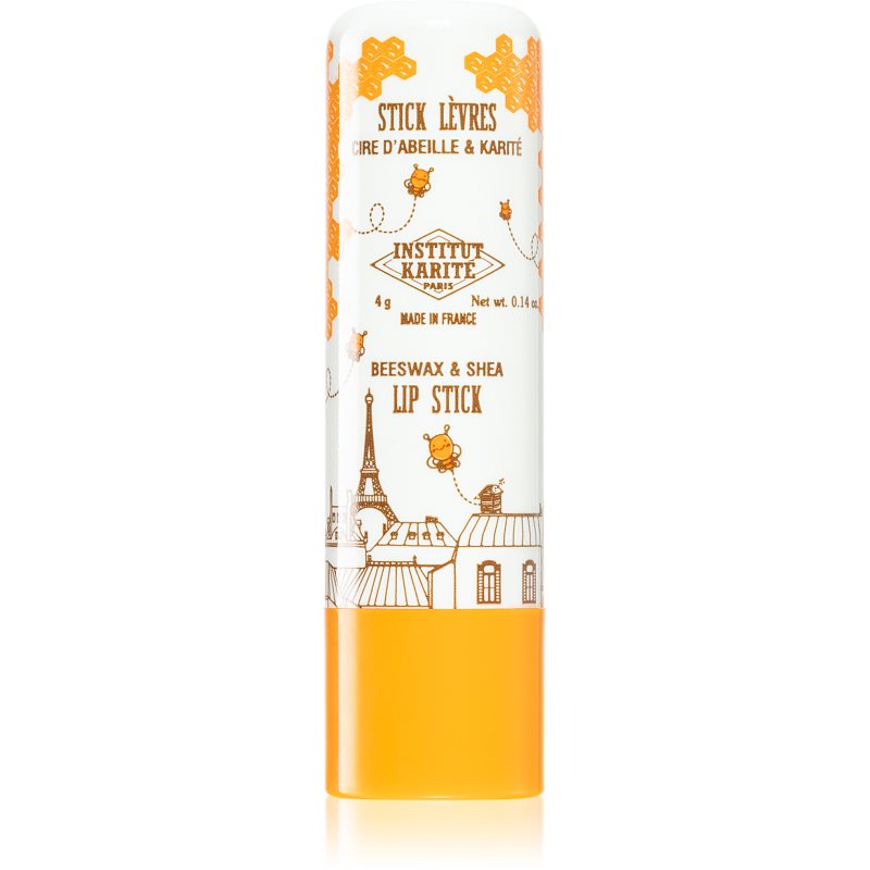Institut Karité Paris Beeswax & Shea Lip Stick balzám na rty s bambuckým máslem s vůní Vanilla 4 g - parfo.cz