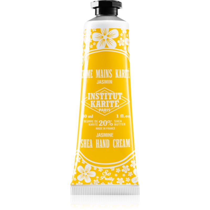 Institut Karité Paris Jasmin So Pretty hydratační krém na ruce s bambuckým máslem tube only 30 ml - parfo.cz