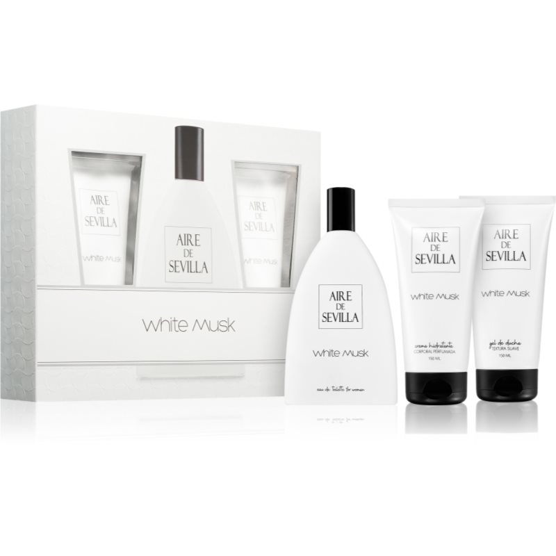 Instituto Español Aire De Sevilla White Musk dárková sada pro ženy - parfo.cz
