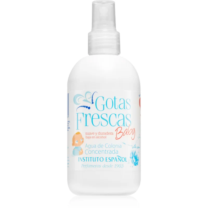 Instituto Español Fresh Drops Baby kolínská voda pro děti 250 ml - parfo.cz