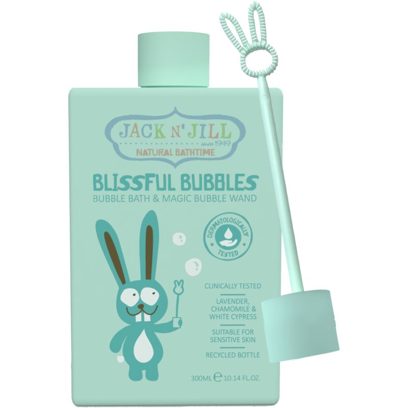 Jack N’ Jill Natural Bathtime Blissful Bubbles pěna do koupele s bublifukem 300 ml - parfo.cz