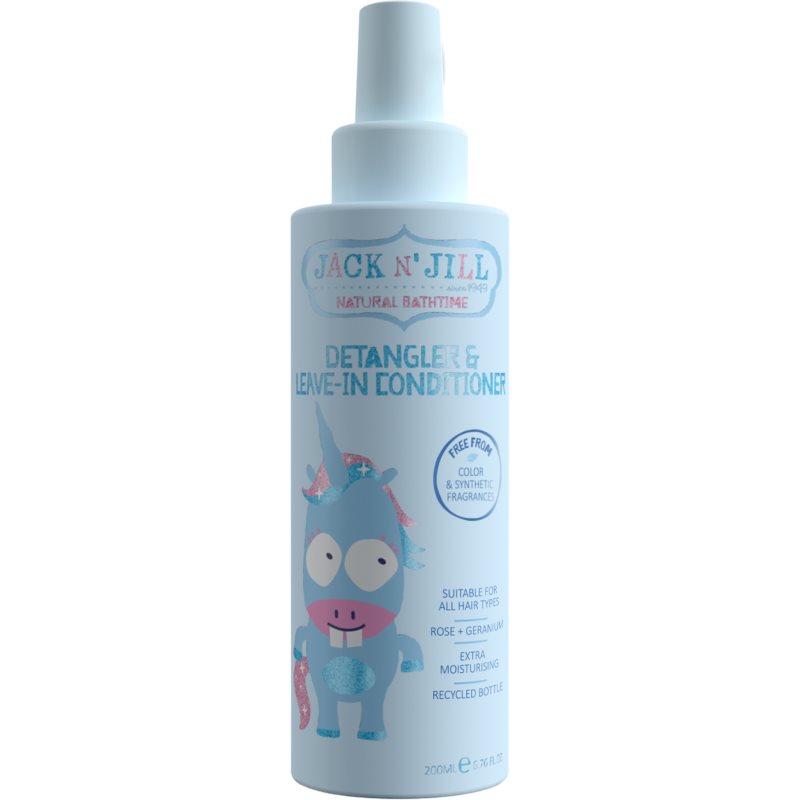Jack N’ Jill Natural Bathtime Leave-in Conditioner bezoplachový kondicionér ve spreji pro děti 200 ml - parfo.cz