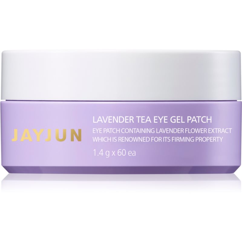 Jayjun Eye Gel Patch Lavender Tea hydrogelová maska na oční okolí pro zpevnění pleti 60x1