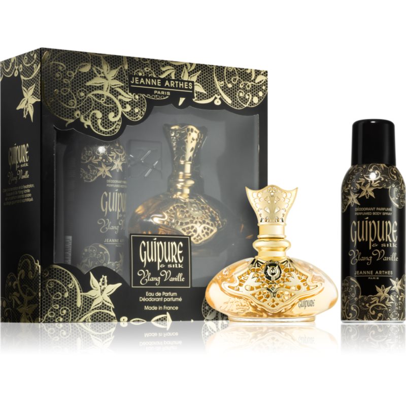 Jeanne Arthes Guipure & Silk Ylang Vanille dárková sada pro ženy - parfo.cz