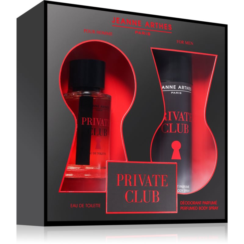 Jeanne Arthes Private Club dárková sada pro muže - parfo.cz