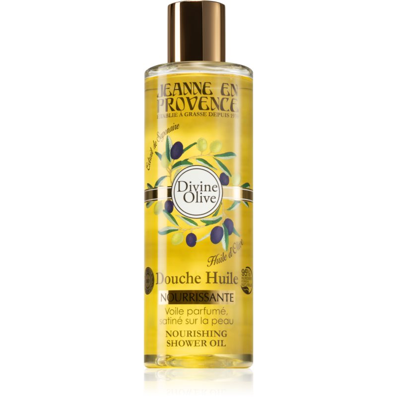 Jeanne en Provence Divine Olive sprchový olej s vyživujícím účinkem 250 ml - parfo.cz