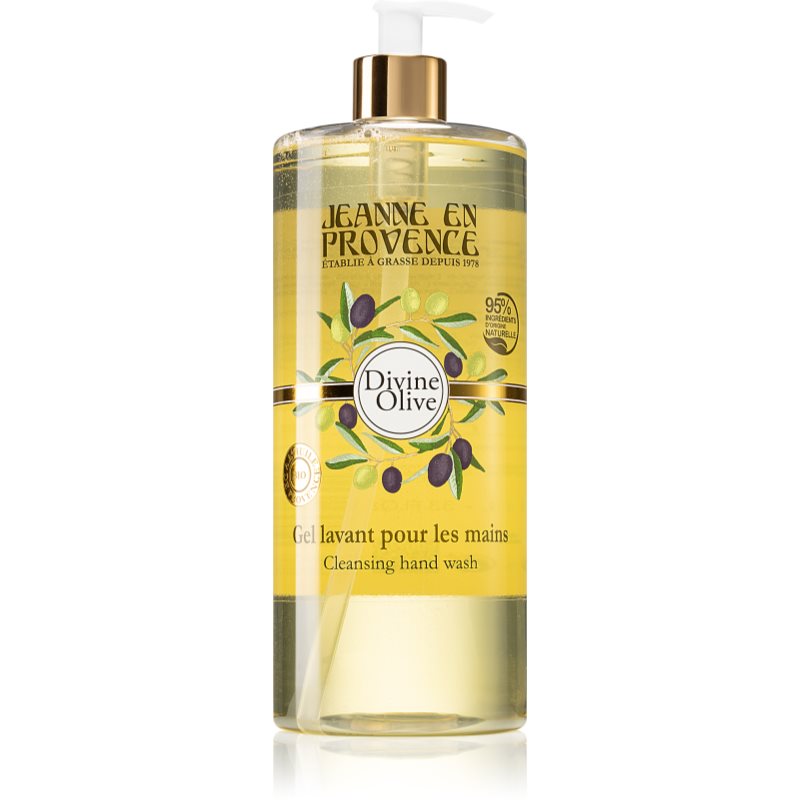 Jeanne en Provence Divine Olive tekuté mýdlo na ruce 1000 ml - parfo.cz