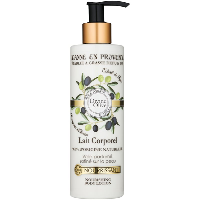 Jeanne en Provence Divine Olive vyživující tělové mléko s olivovým olejem 250 ml - parfo.cz