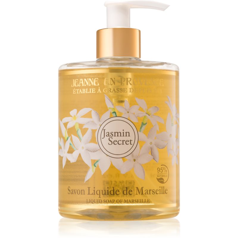 Jeanne en Provence Jasmin Secret tekuté mýdlo na ruce 500 ml - parfo.cz
