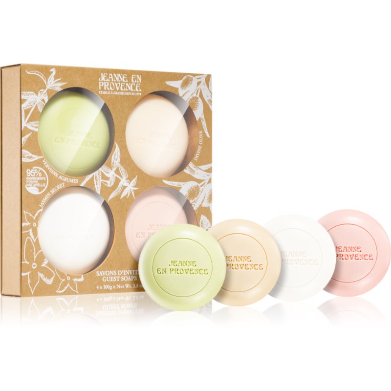 Jeanne en Provence Olive/Jasmine/Verbena/Rose sada na tělo - parfo.cz