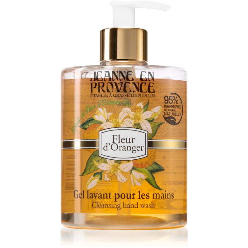 Jeanne en Provence Orange Blossom tekuté mýdlo na ruce 500 ml - parfo.cz