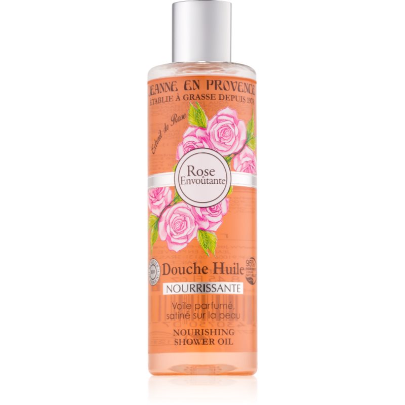 Jeanne en Provence Rose Envoûtante sprchový olej 250 ml - parfo.cz