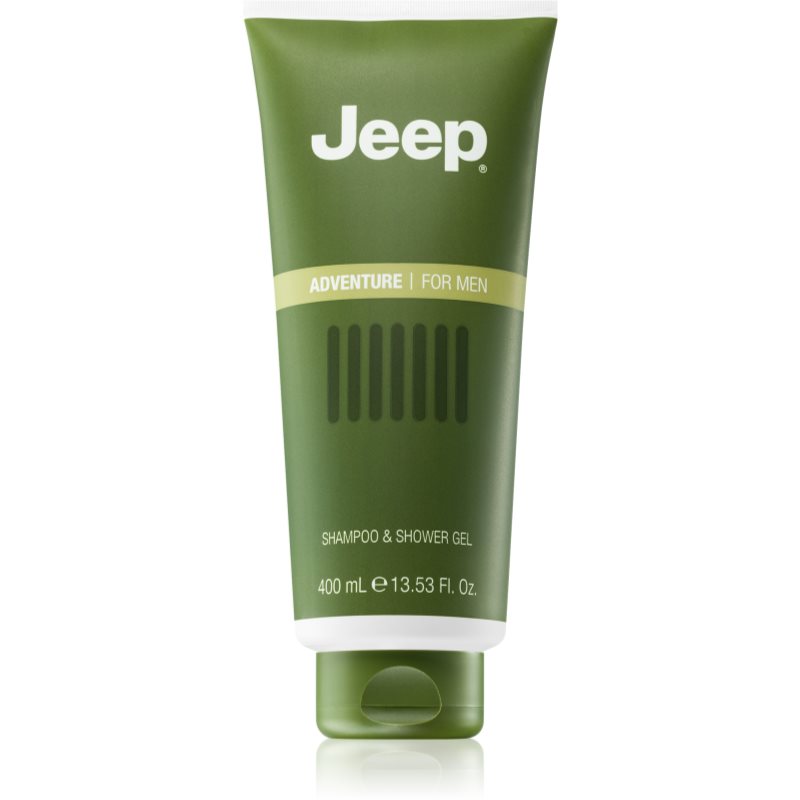 Jeep Adventure šampon a sprchový gel 2 v 1 pro muže 400 ml - parfo.cz