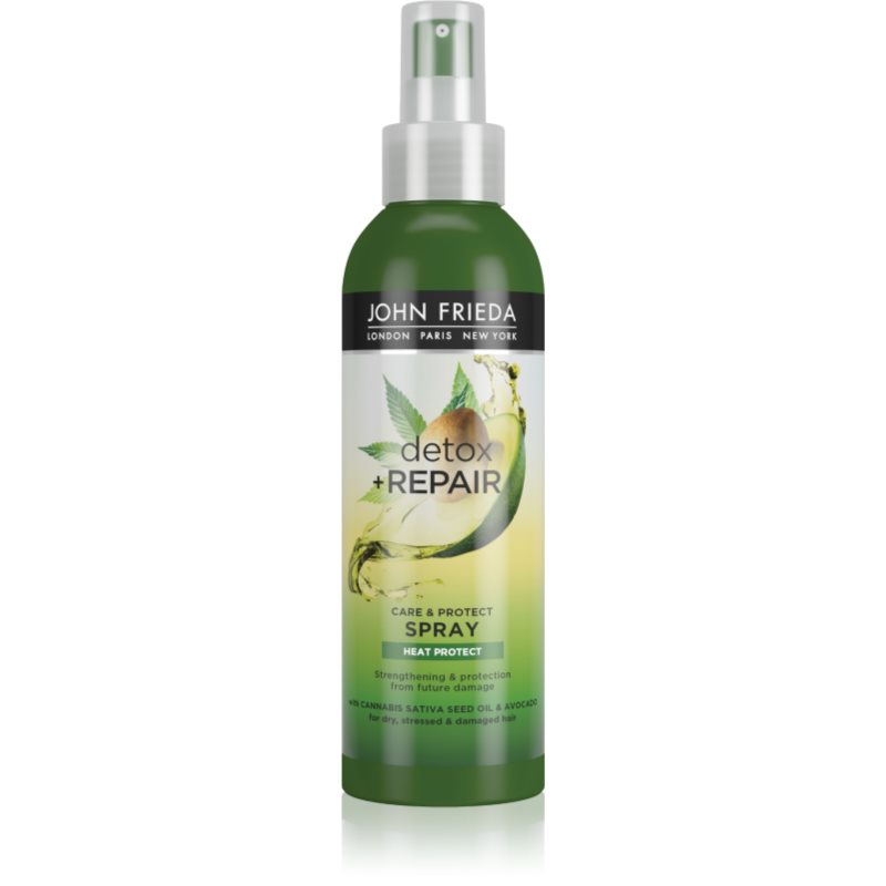 John Frieda Detox & Repair sprej na vlasy pro vlasy namáhané teplem 200 ml - parfo.cz