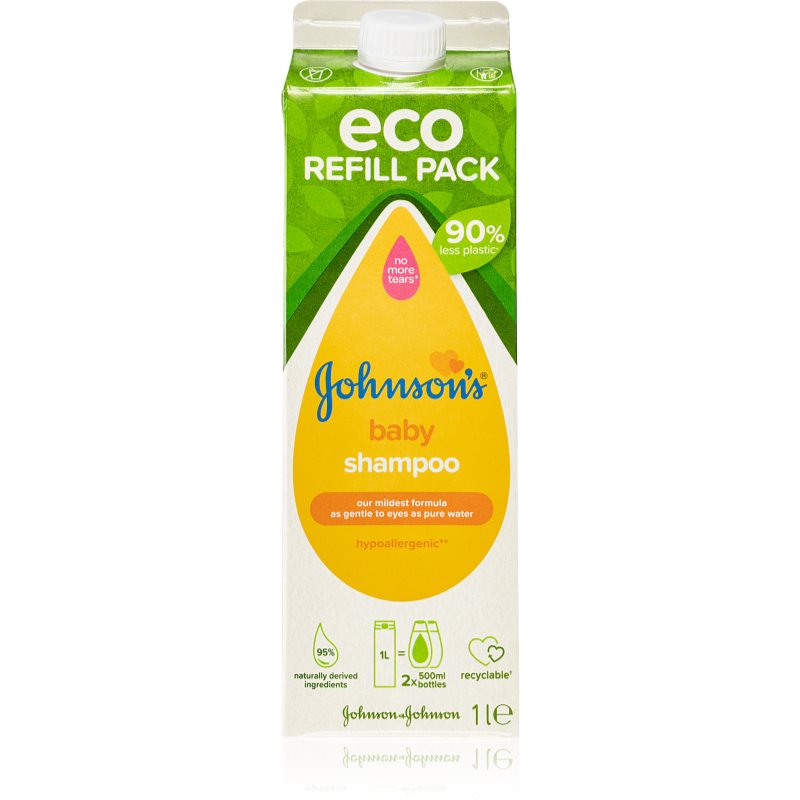 Johnson's® Baby dětský šampon náhradní náplň 1000 ml - parfo.cz