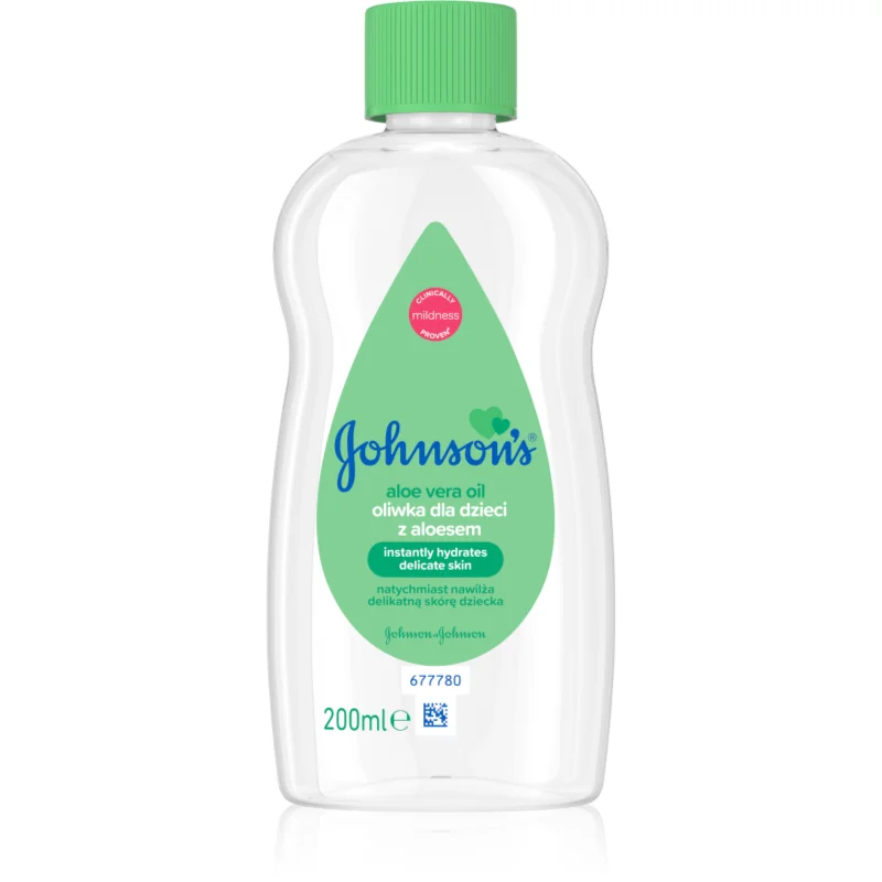Johnson's® Care olej s aloe vera 200 ml - parfo.cz