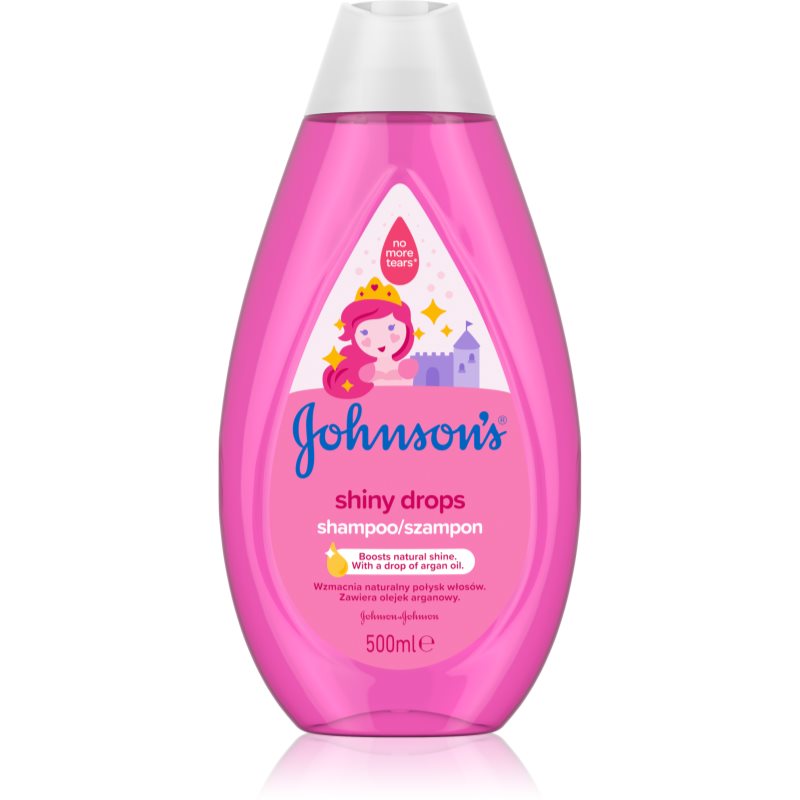 Johnson's® Shiny Drops jemný šampon pro děti 500 ml - parfo.cz