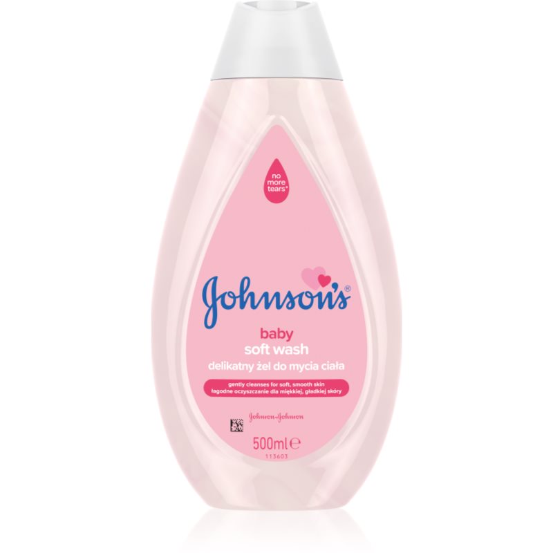 Johnson's® Wash and Bath jemný mycí gel 500 ml - parfo.cz