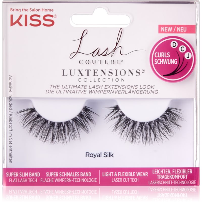 KISS Lash Couture LuXtensions umělé řasy Royal Silk 2 ks - parfo.cz
