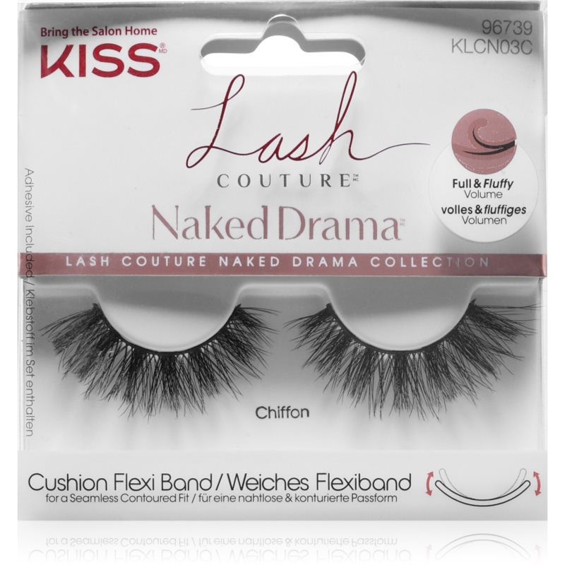 KISS Lash Couture Naked Drama umělé řasy Chiffon 96739 2 ks - parfo.cz