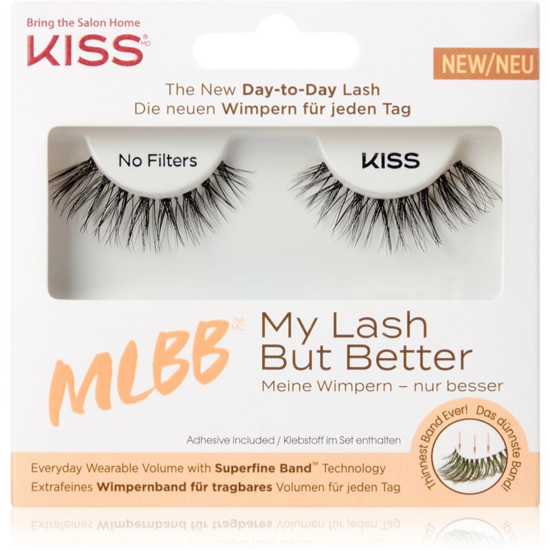 KISS My Lash But Better umělé řasy 02 No Filters 1 pár - parfo.cz
