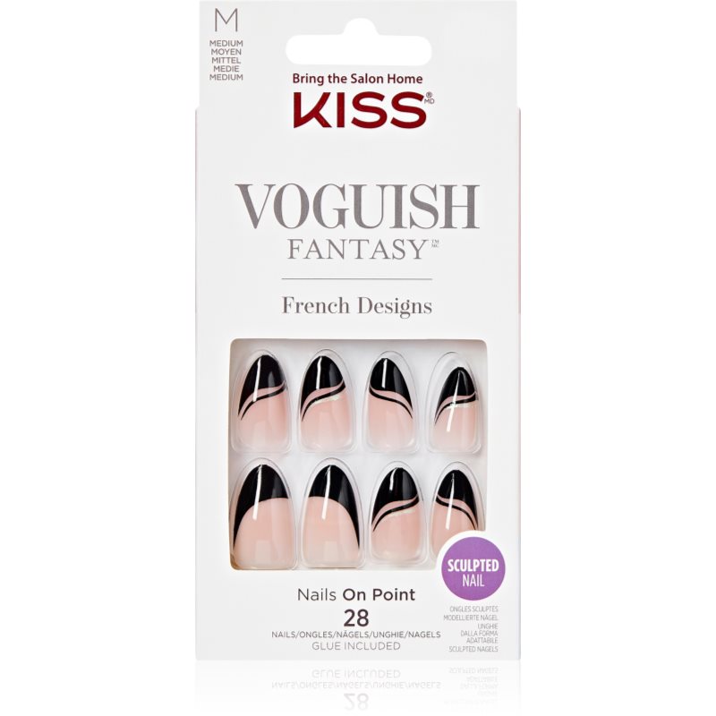 KISS Voguish Fantasy Magnifique umělé nehty medium 28 ks - parfo.cz
