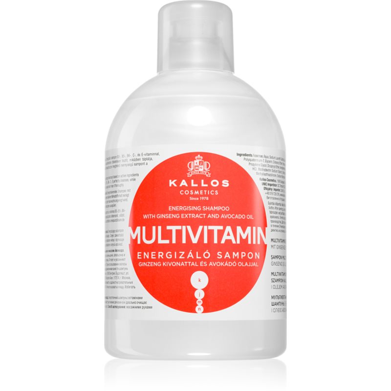 Kallos KJMN Professional Multivitamin energizující šampon 1000 ml - parfo.cz