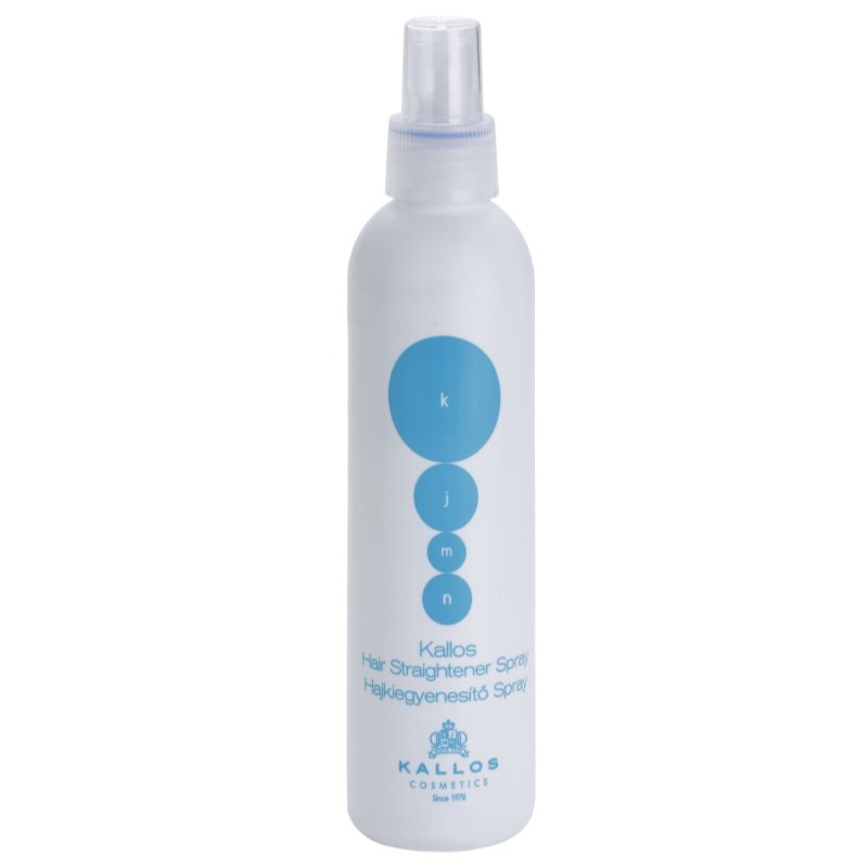 Kallos KJMN Professional Straightener Spray sprej pro tepelnou úpravu vlasů 200 ml - parfo.cz