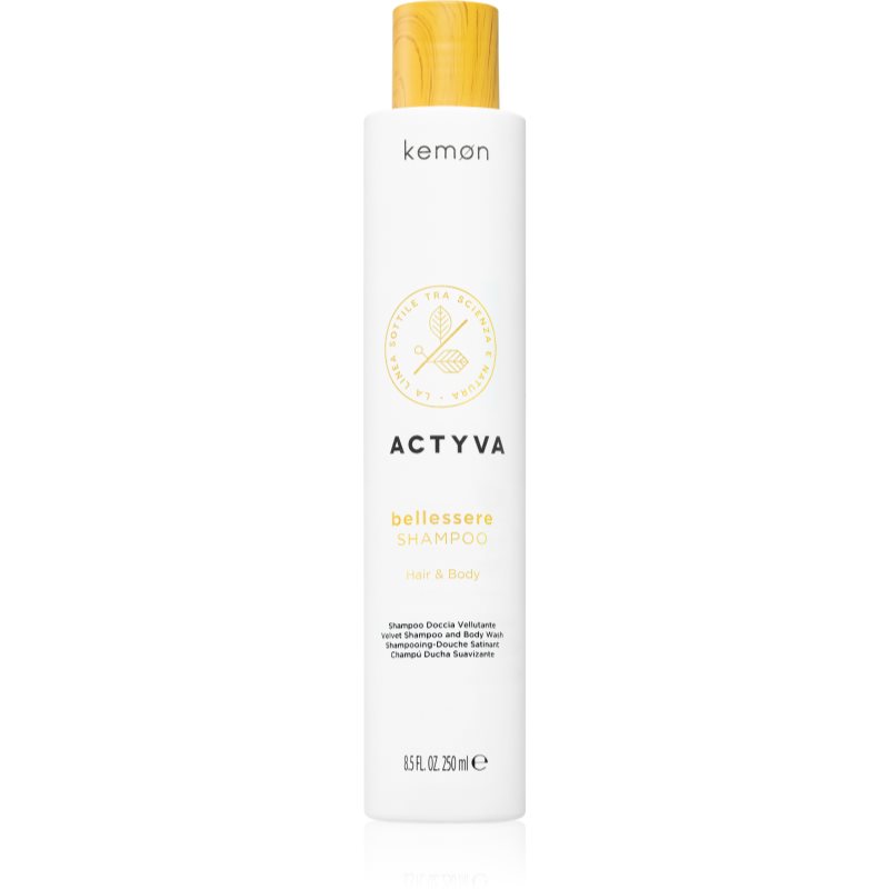 Kemon Actyva Bellessere vyživující šampon pro všechny typy vlasů 250 ml - parfo.cz