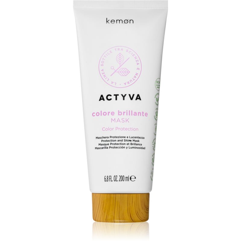 Kemon Actyva Colore Brillante vyživující maska na vlasy 200 ml - parfo.cz