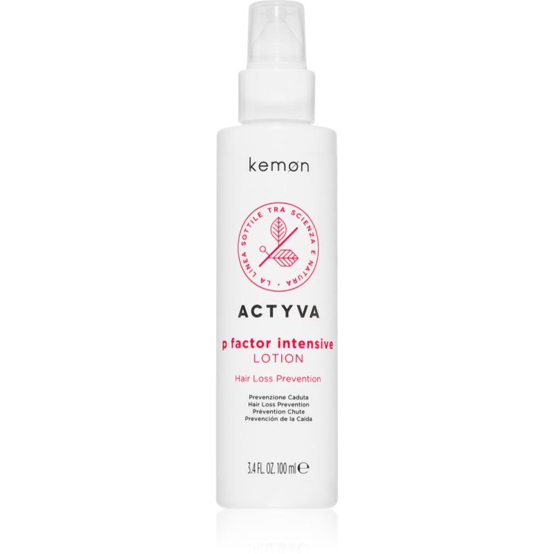 Kemon Actyva P Factor Intensive mléko proti vypadávání vlasů 100 ml - parfo.cz
